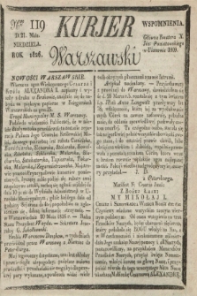 Kurjer Warszawski. 1826, Nro 119 (21 maja)