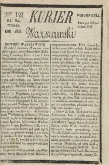 Kurjer Warszawski. 1826, Nro 121 (23 maja)