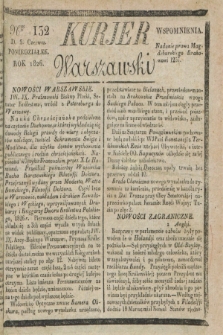 Kurjer Warszawski. 1826, Nro 132 (5 czerwca)