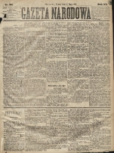 Gazeta Narodowa. 1881, nr 112