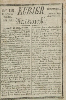 Kurjer Warszawski. 1826, Nro 139 (13 czerwca)