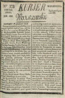 Kurjer Warszawski. 1826, Nro 178 (29 lipca) + dod.