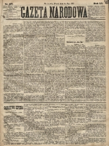Gazeta Narodowa. 1881, nr 118
