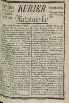 Kurjer Warszawski. 1826, Nro 209 (3 września)