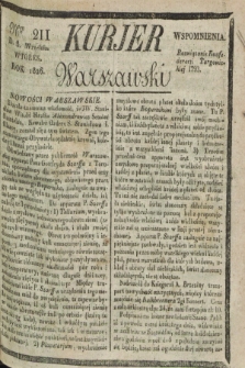 Kurjer Warszawski. 1826, Nro 211 (5 września)