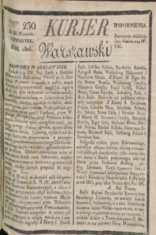 Kurjer Warszawski. 1826, Nro 230 (28 września)