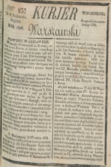 Kurjer Warszawski. 1826, Nro 237 (6 października)