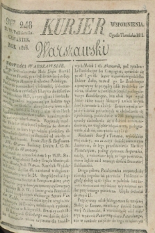 Kurjer Warszawski. 1826, Nro 248 (19 października)
