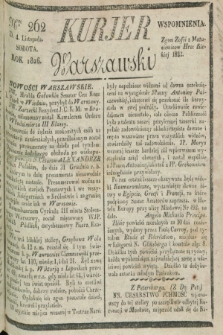 Kurjer Warszawski. 1826, Nro 262 (4 listopada)