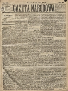 Gazeta Narodowa. 1881, nr 122