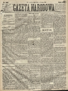 Gazeta Narodowa. 1881, nr 127