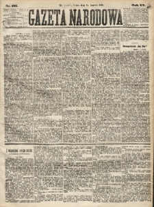 Gazeta Narodowa. 1881, nr 132