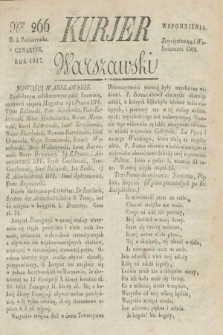 Kurjer Warszawski. 1827, Nro 266 (4 października)