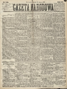 Gazeta Narodowa. 1881, nr 140