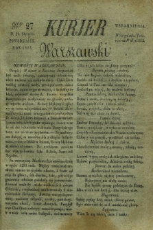 Kurjer Warszawski. 1828, Nro 27 (28 stycznia)