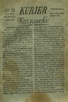 Kurjer Warszawski. 1828, Nro 33 (4 lutego)