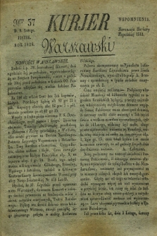 Kurjer Warszawski. 1828, Nro 37 (8 lutego)