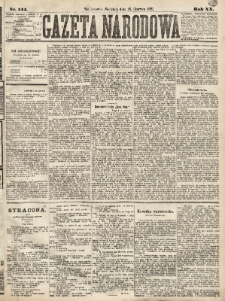Gazeta Narodowa. 1881, nr 144