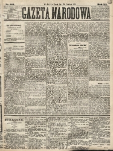 Gazeta Narodowa. 1881, nr 146
