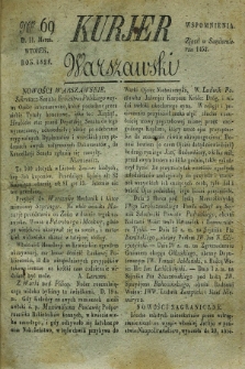 Kurjer Warszawski. 1828, Nro 69 (11 marca)