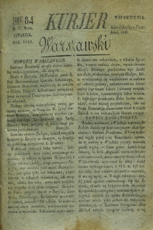 Kurjer Warszawski. 1828, Nro 84 (27 marca)