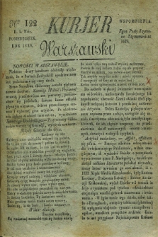 Kurjer Warszawski. 1828, Nro 122 (5 maja)