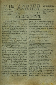 Kurjer Warszawski. 1828, Nro 134 (19 maia)