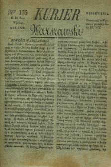 Kurjer Warszawski. 1828, Nro 135 (20 maia)