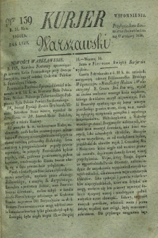 Kurjer Warszawski. 1828, Nro 139 (24 maia)