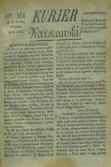 Kurjer Warszawski. 1828, Nro 161 (17 czerwca)