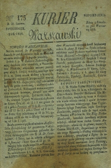 Kurjer Warszawski. 1828, Nro 173 (30 czerwca)