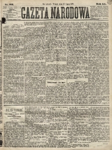 Gazeta Narodowa. 1881, nr 162