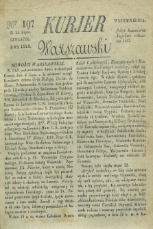 Kurjer Warszawski. 1828, Nro 197 (24 lipca)