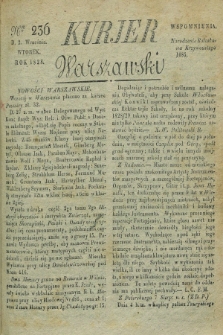 Kurjer Warszawski. 1828, Nro 236 (2 września)