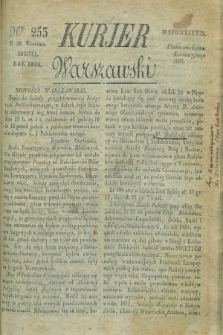 Kurjer Warszawski. 1828, Nro 253 (20 września)