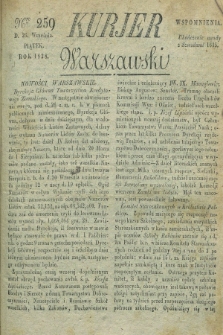 Kurjer Warszawski. 1828, Nro 259 (26 września)