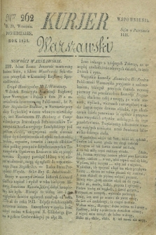 Kurjer Warszawski. 1828, Nro 262 (29 września)