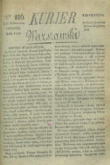 Kurjer Warszawski. 1828, Nro 286 (23 października)