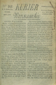 Kurjer Warszawski. 1828, Nro 291 (28 października)