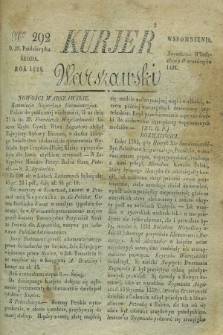 Kurjer Warszawski. 1828, Nro 292 (29 października)