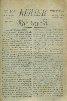 Kurjer Warszawski. 1828, Nro 298 (5 listopada)