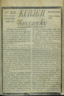 Kurjer Warszawski. 1828, Nro 310 (17 listopada)