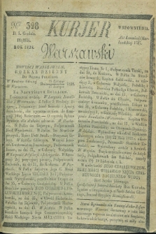 Kurjer Warszawski. 1828, Nro 328 (5 grudnia)