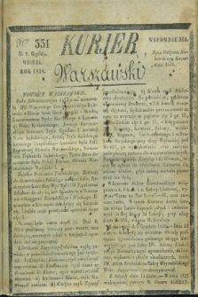 Kurjer Warszawski. 1828, Nro 331 (9 grudnia)