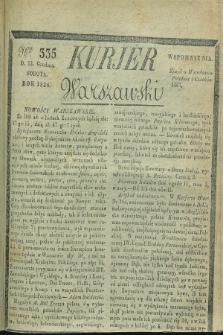Kurjer Warszawski. 1828, Nro 335 (13 grudnia)