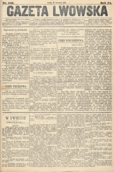 Gazeta Lwowska. 1884, nr 145