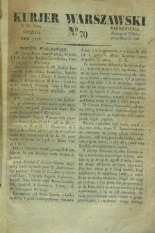 Kurjer Warszawski. 1829, № 79 (22 marca)