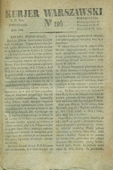 Kurjer Warszawski. 1829, № 126 (11 maja)