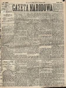 Gazeta Narodowa. 1881, nr 200
