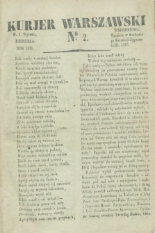 Kurjer Warszawski. 1831, № 2 (2 stycznia)